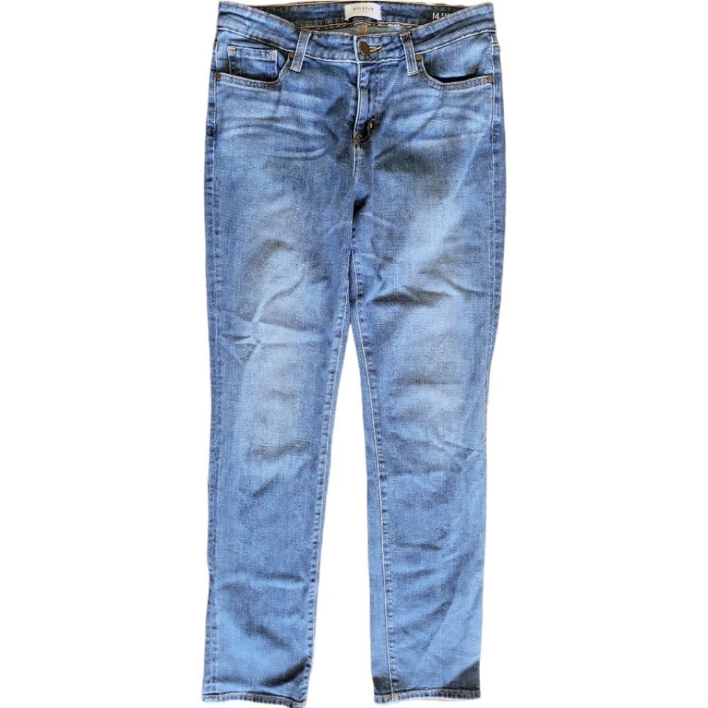 Big Star Nova XVI Kate Straight Mid Rise Jeans Size 28